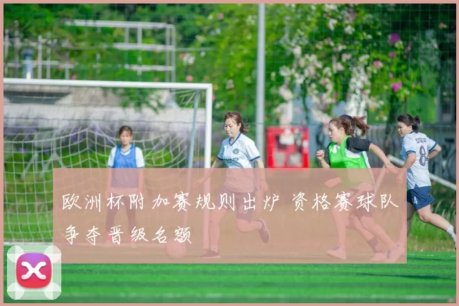 欧洲杯附加赛规则出炉 资格赛球队争夺晋级名额